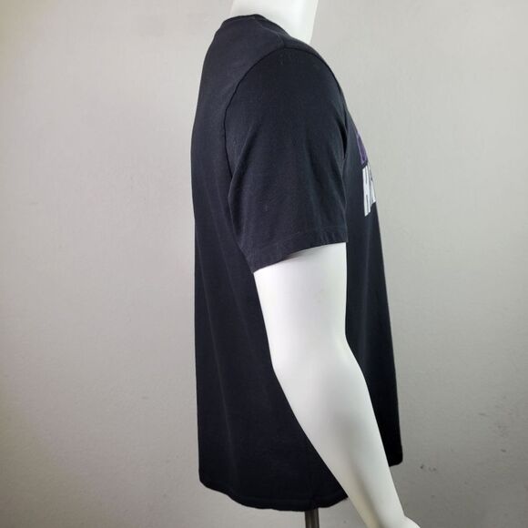 Team 47 Black Cotton and Polyester Blend TCU Horned Frogs T-Shirt‎ Size L - Picture 3 of 8